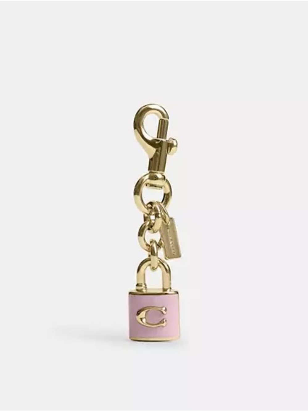 Coach Lock Bag Charm & Dustbag